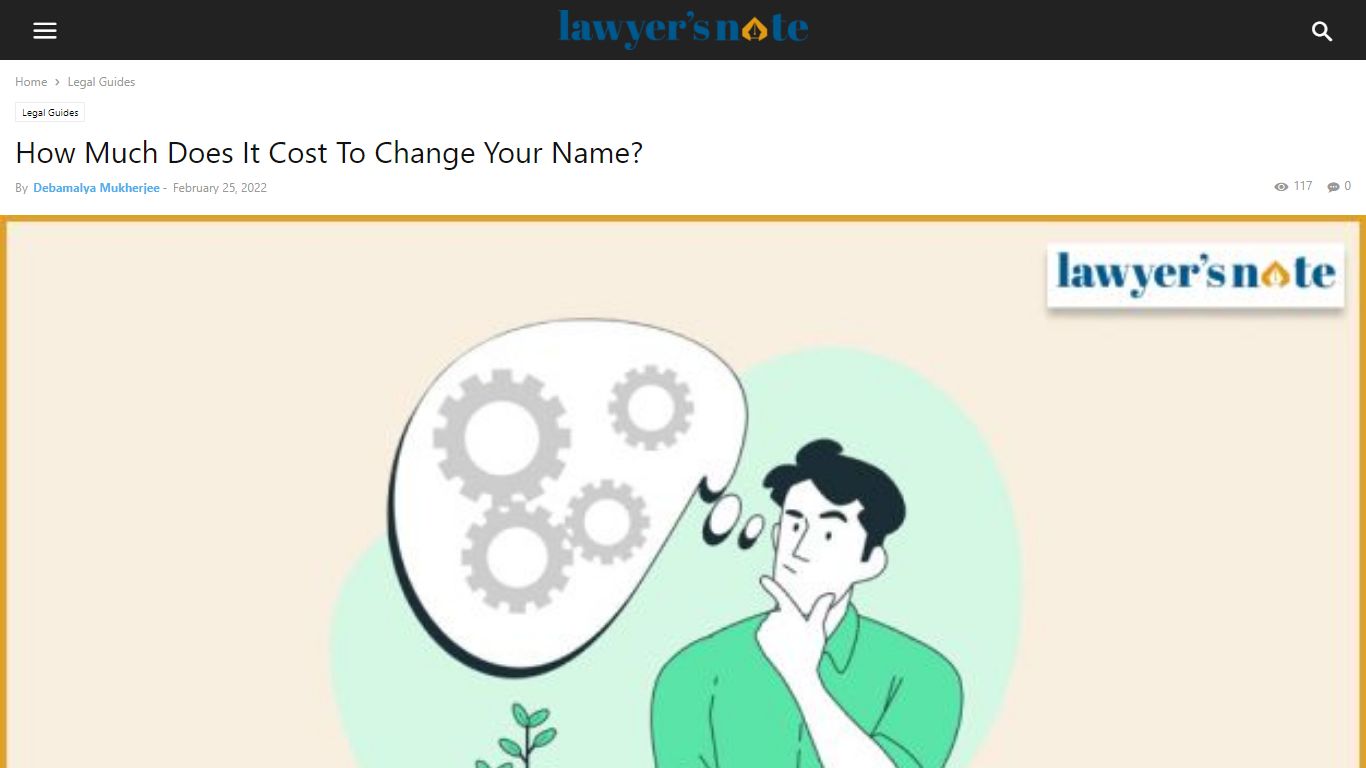 How Much Does It Cost To Change Your Name? - LawyersNote