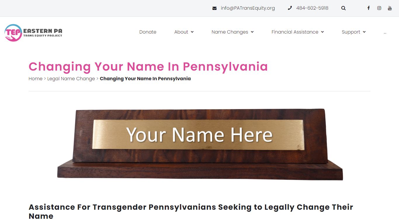 Eastern PA Trans Equity Project